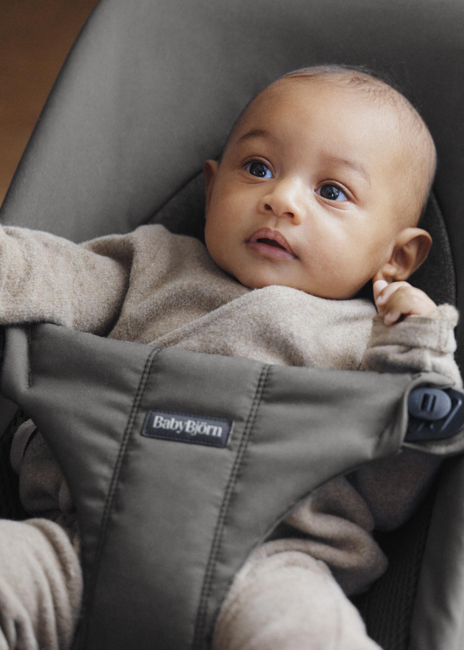 BabyBjörn Bouncer Balance Soft Dark grey Trifabric