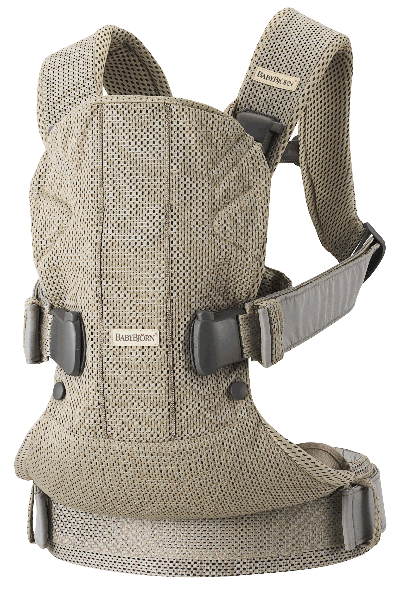 Baby Carrier One Air in Grey beige 3D Mesh - BabyBjörn