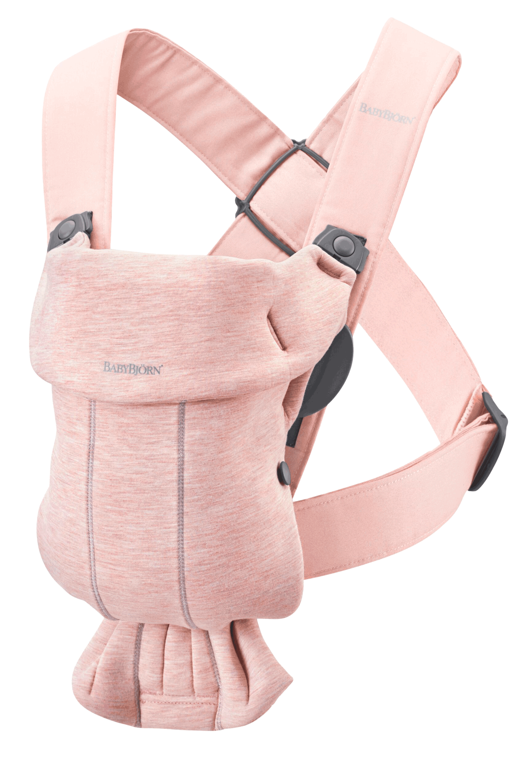 Baby Carrier Mini in Light pink 3D Jersey - BabyBjörn