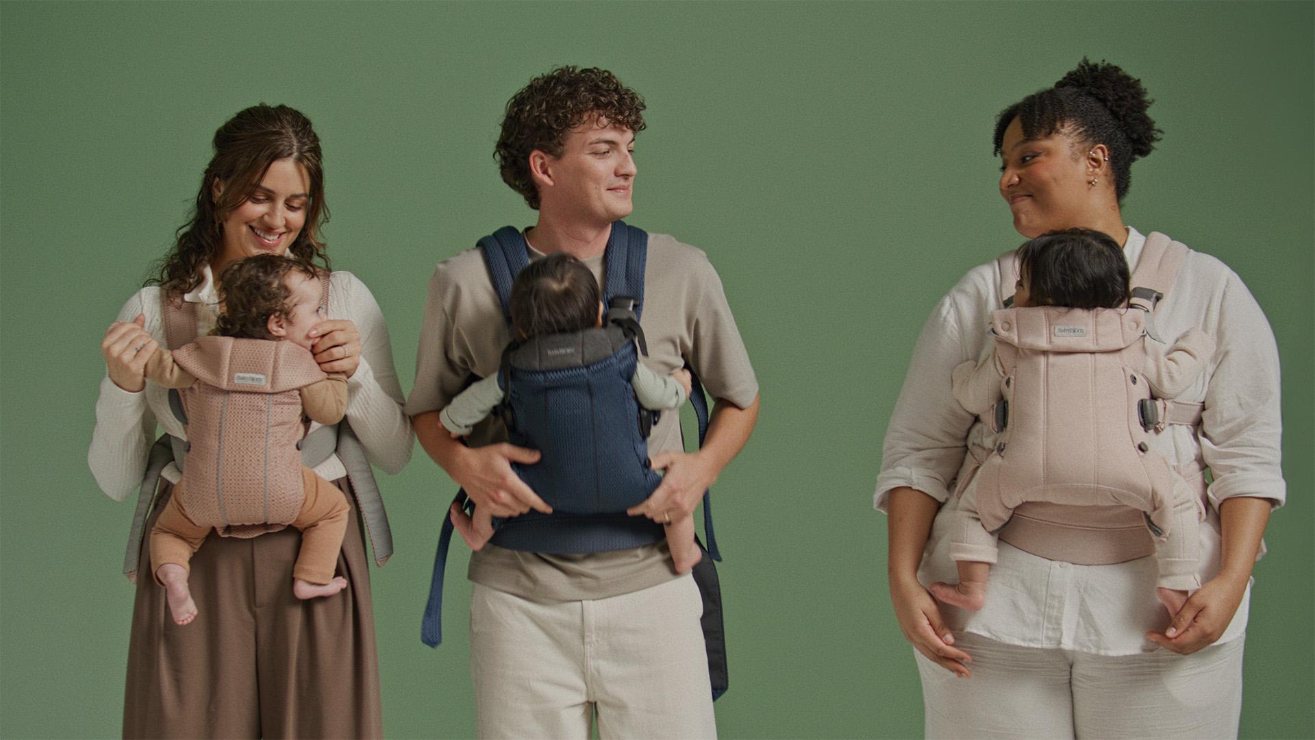 How to videos for Baby Carrier Harmony and Baby Carrier Mini